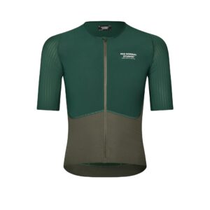 Pas Normal Studios Mechanism Pro Jersey Fahrradtrikot Herren M petroleum / dark olive