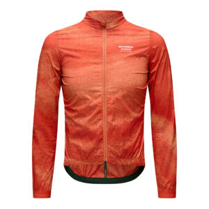 Pas Normal Studios Mechanism Stow Away Jacket Fahrradjacke Herren L aop hibiscus orange