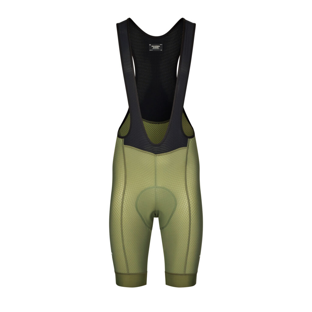 Pas Normal Studios Men's Essential Bibs kurze Fahrradhose Herren XXL light olive