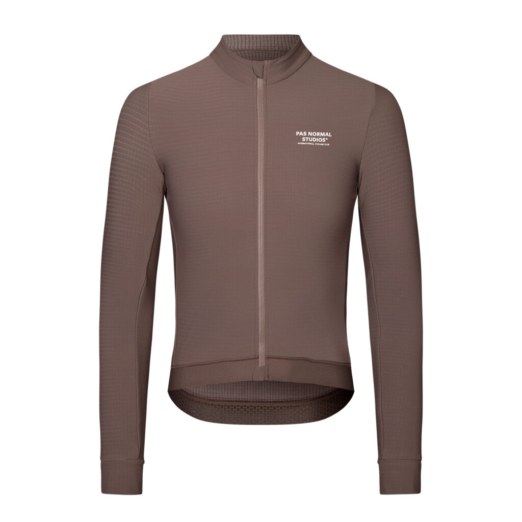 Pas Normal Studios Men's Essential Long Sleeve Jersey Langarm Fahrradtrikot Herren S dusty plum