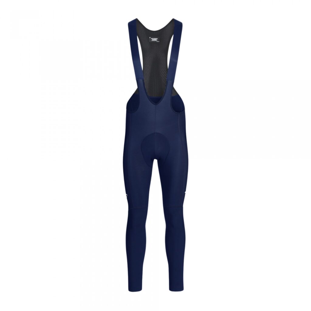 Pas Normal Studios Men's Essential Thermal Long Bibs lange Fahrradhose für Herren XL navy
