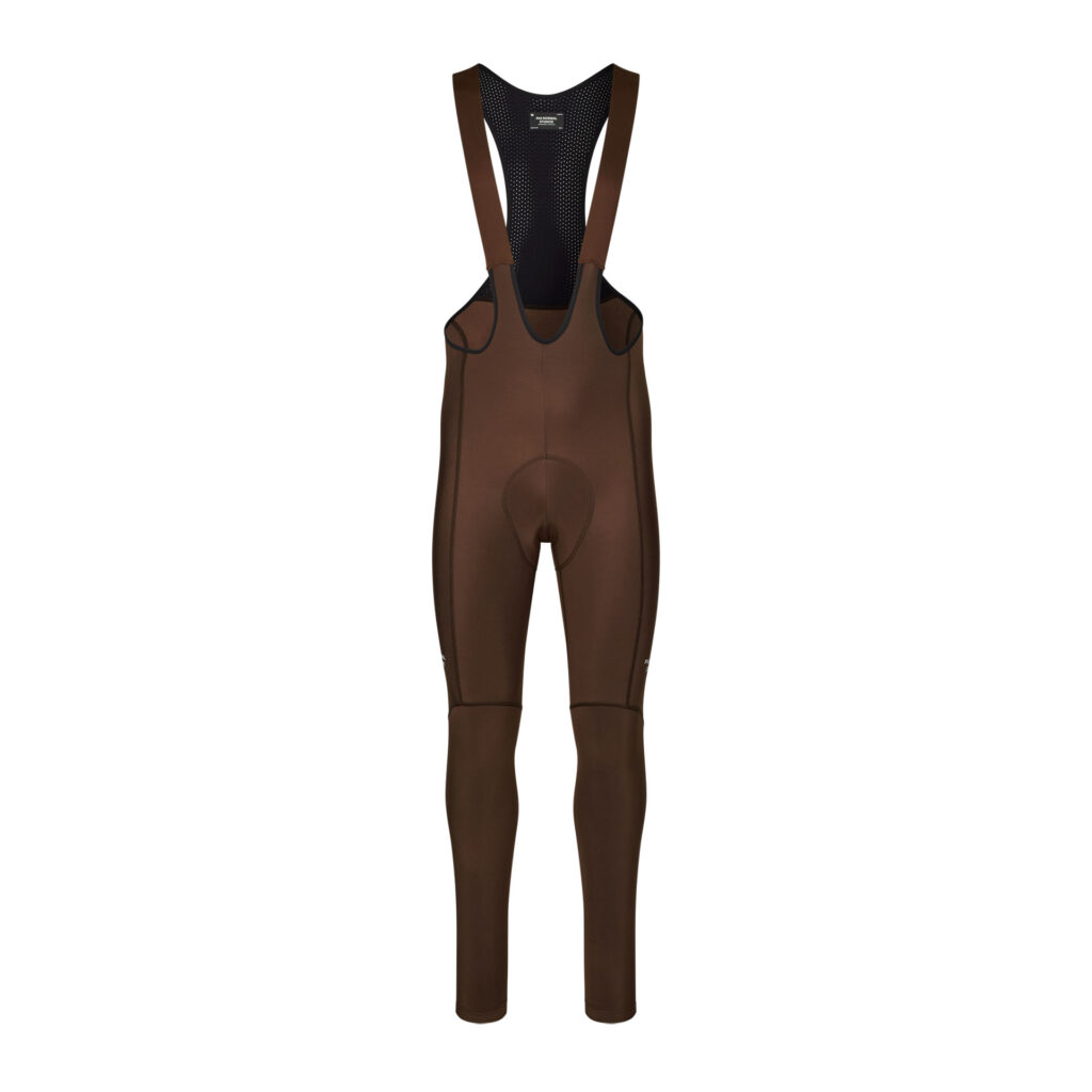 Pas Normal Studios Men's Essential Thermal Long Bibs lange Fahrradhose für Herren S light brown