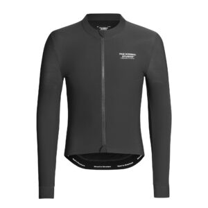 Pas Normal Studios Men's Mechanism Long Sleeve Jersey Langarm Fahrradtrikot Herren M black pearl