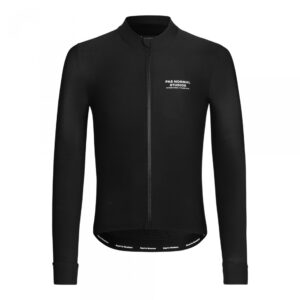 Pas Normal Studios Men's Mechanism Long Sleeve Jersey Langarm Fahrradtrikot Herren XS black
