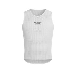 Pas Normal Studios Men's Mechanism Pro Sleeveless Base Layer Ärmelloses Funktionsunterhemd XL white