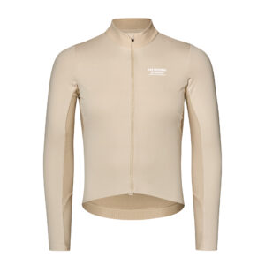Pas Normal Studios Men's Mechanism Thermal Long Sleeve Jersey 2.0 Herren Winter Langarmtrikot XL linen