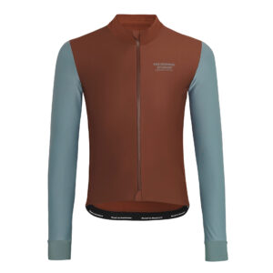 Pas Normal Studios Men's Mechanism Thermal Long Sleeve Jersey Herren Winter Langarmtrikot XS mahogany/dusty teal