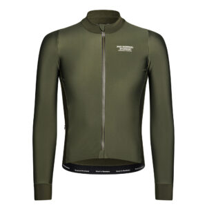 Pas Normal Studios Men's Mechanism Thermal Long Sleeve Jersey Herren Winter Langarmtrikot L dark olive