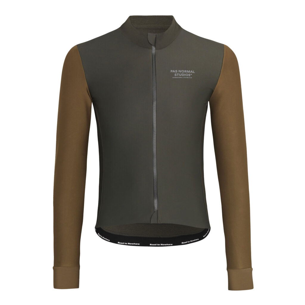 Pas Normal Studios Men's Mechanism Thermal Long Sleeve Jersey Herren Winter Langarmtrikot S dark olive/army brown