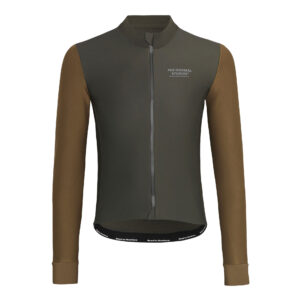 Pas Normal Studios Men's Mechanism Thermal Long Sleeve Jersey Herren Winter Langarmtrikot S dark olive/army brown