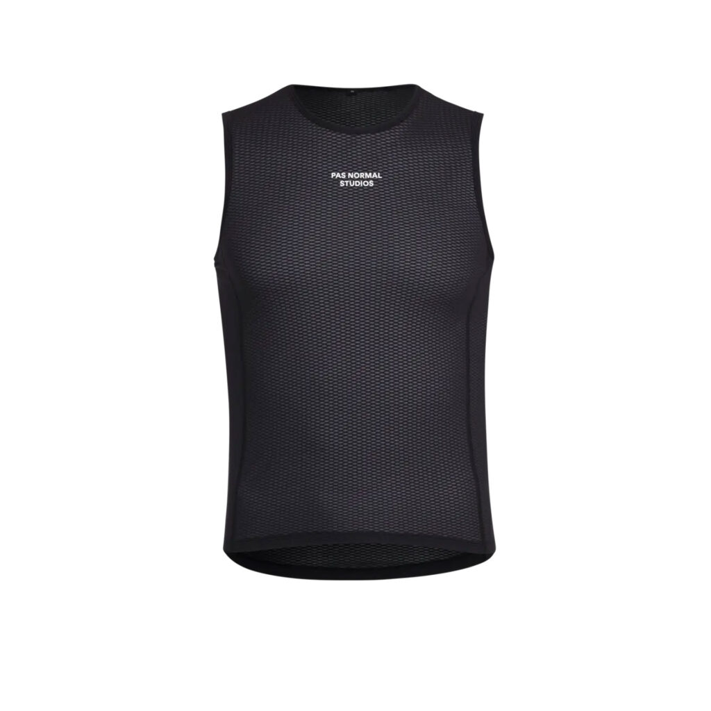 Pas Normal Studios Men's Sleeveless Base Layer Ärmelloses Funktionsunterhemd S black