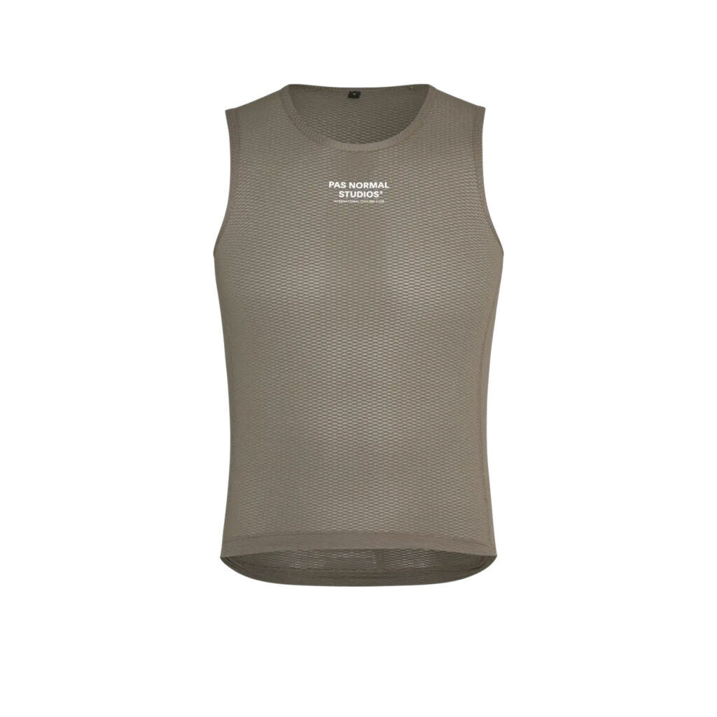 Pas Normal Studios Men's Sleeveless Base Layer Ärmelloses Funktionsunterhemd S earth