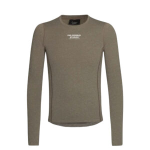 Pas Normal Studios Men's Thermal Long Sleeve Baselayer warmes langarm Funktionsunterhemd L dark stone