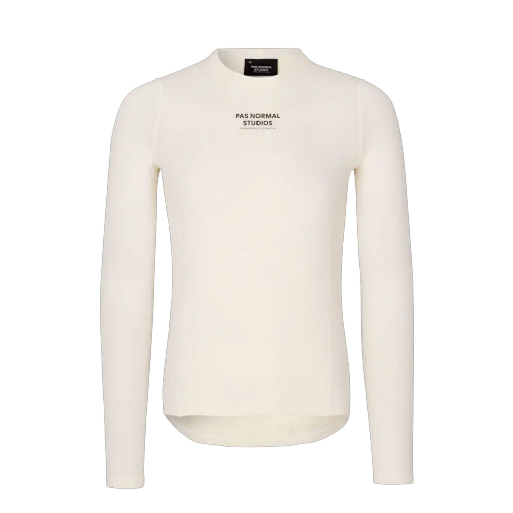 Pas Normal Studios Men's Thermal Long Sleeve Baselayer warmes langarm Funktionsunterhemd L off-white