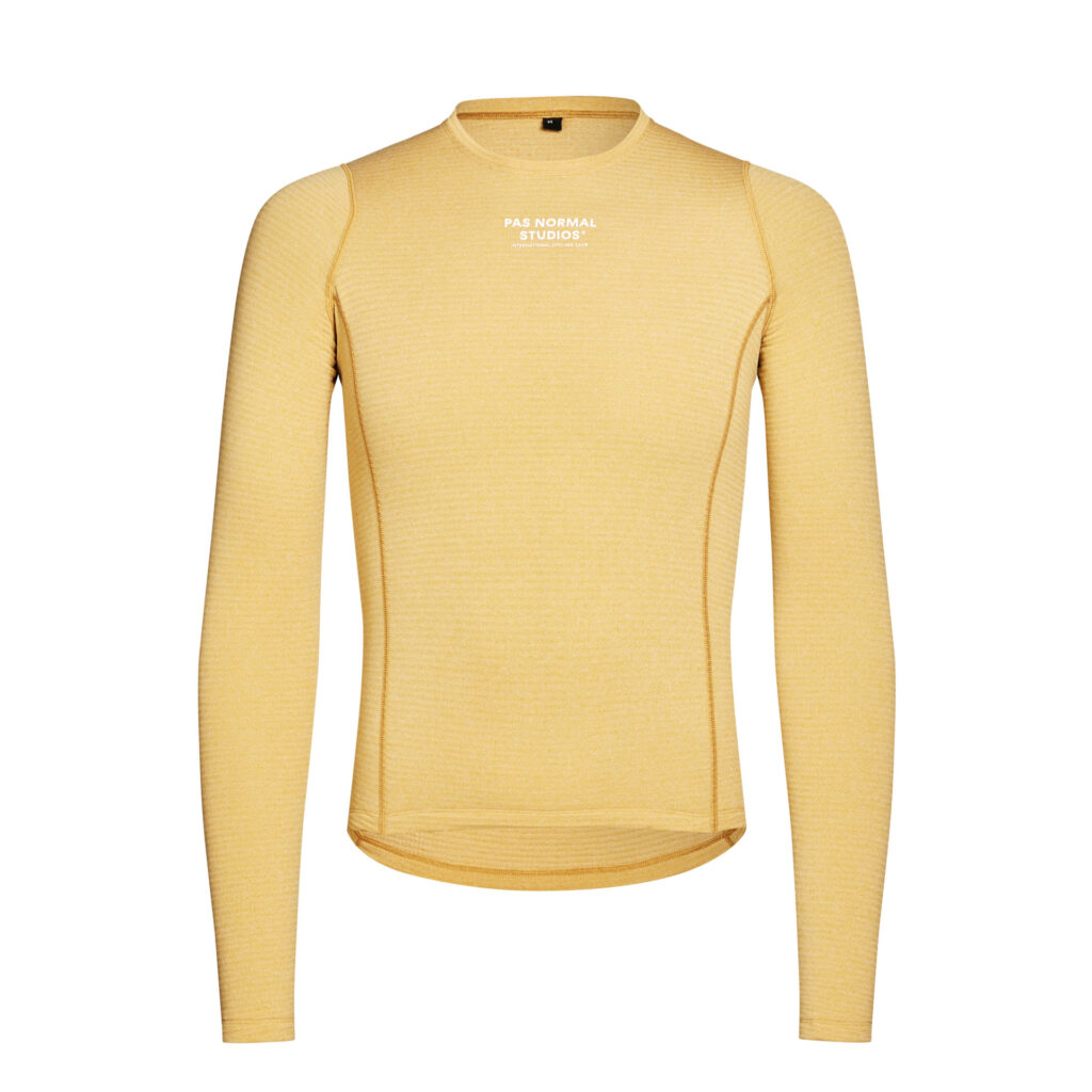 Pas Normal Studios Men's Thermal Long Sleeve Baselayer warmes langarm Funktionsunterhemd S camel