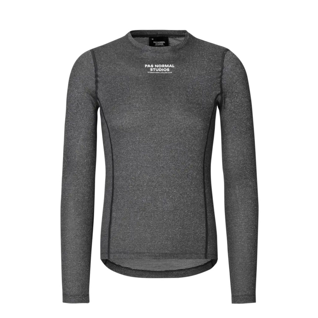 Pas Normal Studios Mid Long Sleeve Base Layer Langarm Funktionsunterhemd XL black