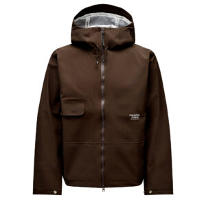 Pas Normal Studios Off-Race 3L Shell Jacket M dark coffee