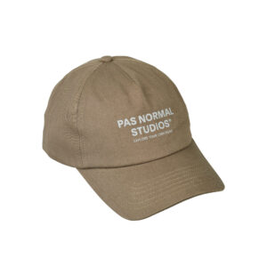Pas Normal Studios Off-Race Cotton Cap Kappe S/M mud