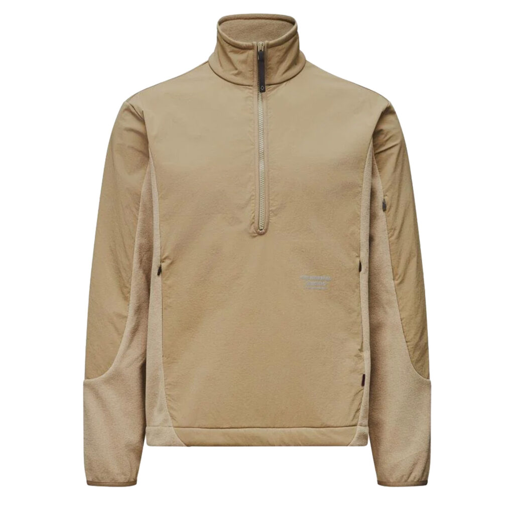 Pas Normal Studios Off-Race Light Fleece Half-Zip Fleece Jacke XL beige