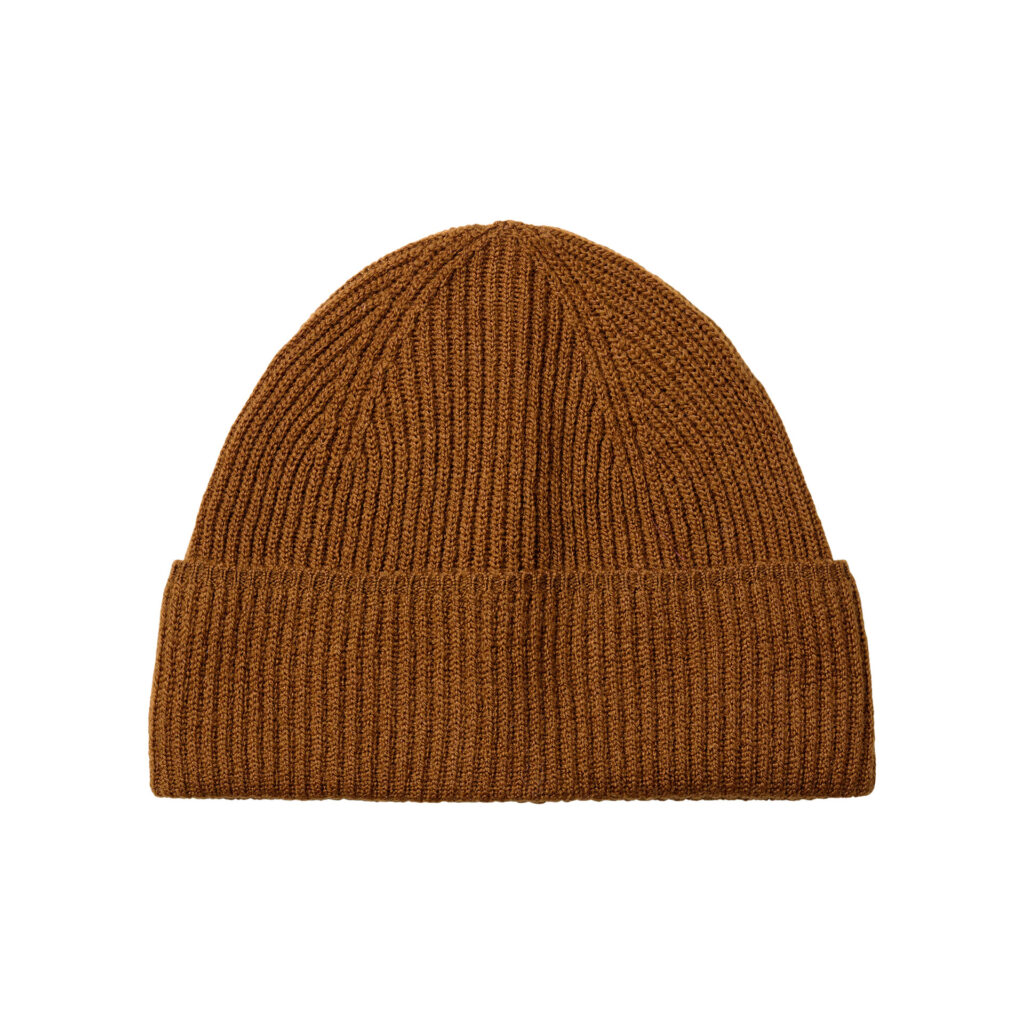 Pas Normal Studios Off-Race Merino Knit Beanie Mütze One Size wood