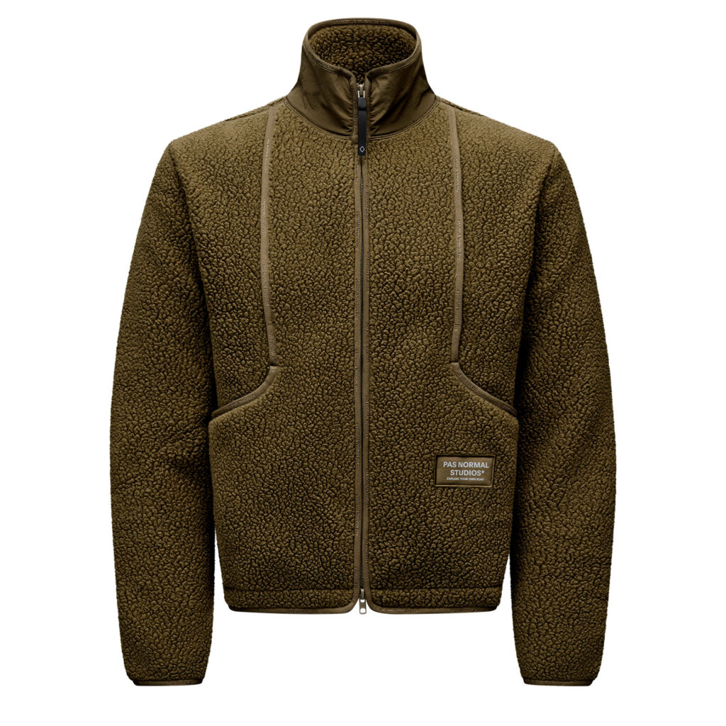 Pas Normal Studios Off-Race Pile Fleece Jacket Fleece Jacke S deep olive