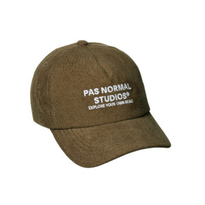 Pas Normal Studios Off-Race Tech Corduroy Cap M/L deep olive