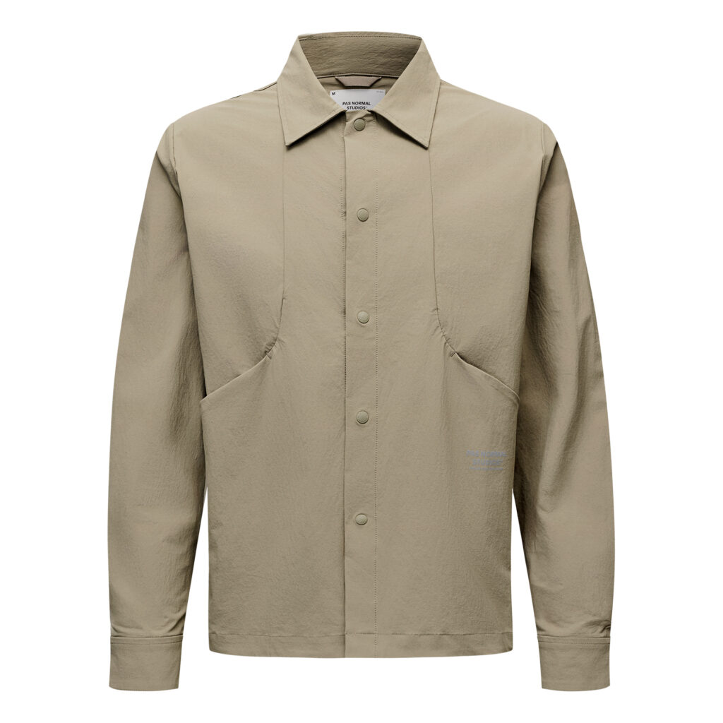 Pas Normal Studios Off-Race Tech Overshirt XS dusty earth