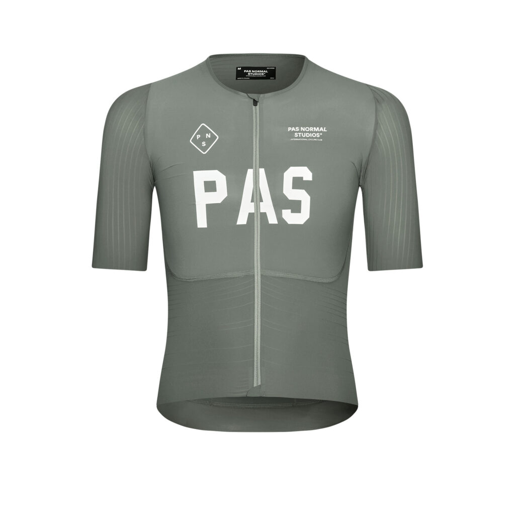 Pas Normal Studios PAS Mechanism Pro Jersey Kurzarmtrikot Herren XL grey moss