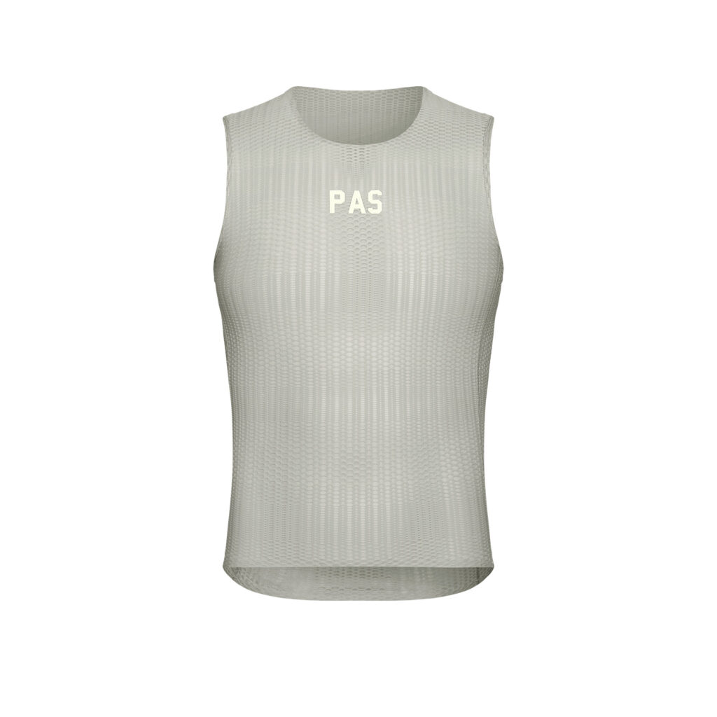 Pas Normal Studios PAS Mechanism Pro Sleeveless Baselayer Funktionsunterhemd Herren XXL light grey