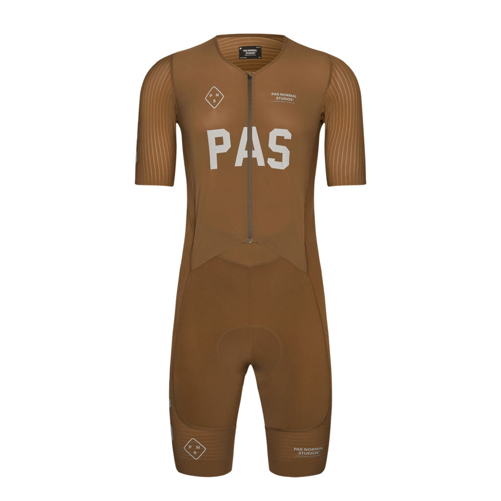 Pas Normal Studios PAS Mechanism Pro Speedsuit Aero-Rennradeinteiler S brown