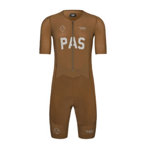 Pas Normal Studios PAS Mechanism Pro Speedsuit Aero-Rennradeinteiler S brown