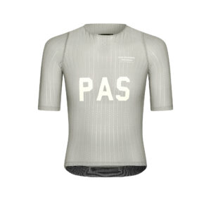 Pas Normal Studios PAS Mechanism Pro Zipless Jersey Fahrradtrikot Herren XXL light grey