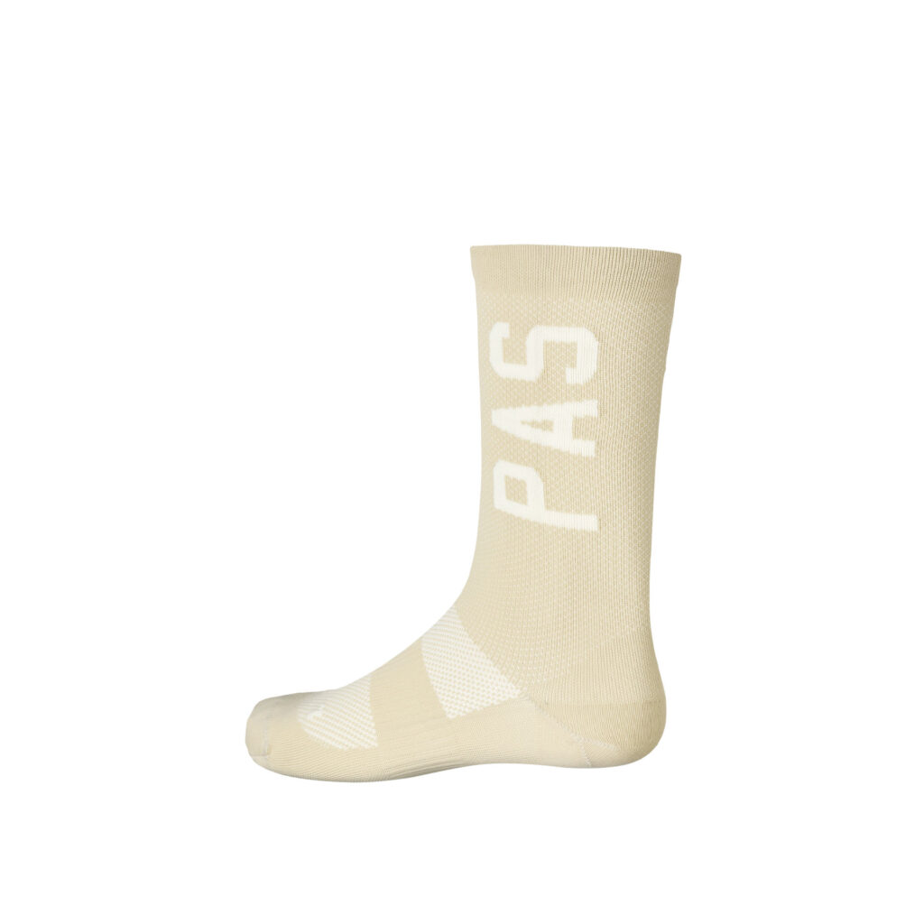 Pas Normal Studios PAS Race Socks Fahrradsocken L cream
