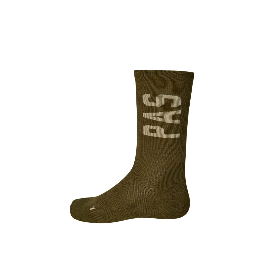 Pas Normal Studios PAS Thermal Wool Socks warme Fahrradsocken M moss brown