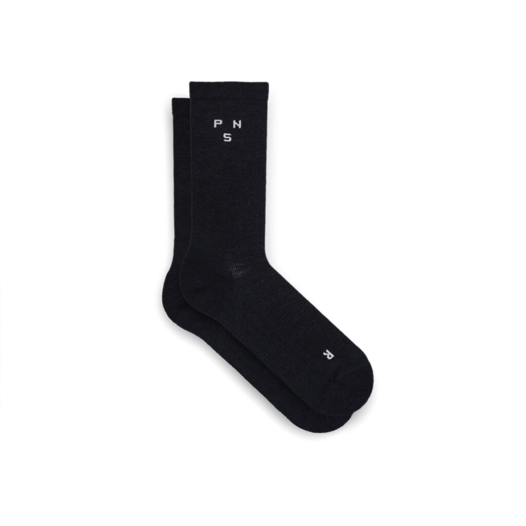 Pas Normal Studios Thermal Wool Socks warme Fahrradsocken S/35-38 black