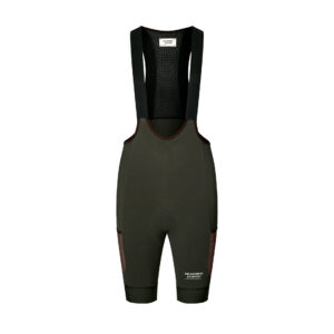 Pas Normal Studios Women's Escapism Cargo Bibs Kurze Trägerhose Frauen L dark olive