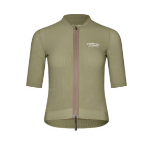 Pas Normal Studios Women's Escapism Jersey Kurzarm Fahrradtrikot Frauen XS light olive