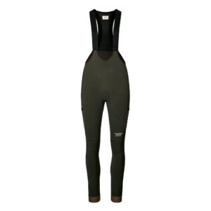 Pas Normal Studios Women's Escapism Long Cargo Bibs lange Fahrradhose Damen M dark olive
