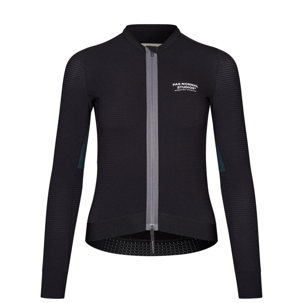 Pas Normal Studios Women's Escapism Long Sleeve Jersey Langarm Fahrradtrikot Frauen L black