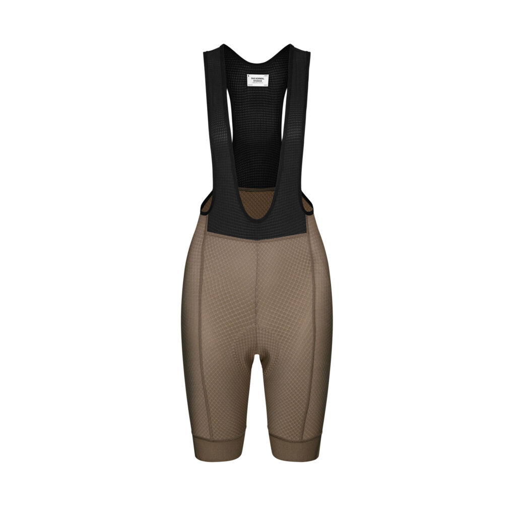 Pas Normal Studios Women's Essential Bibs Kurze Trägerhose Frauen M earth