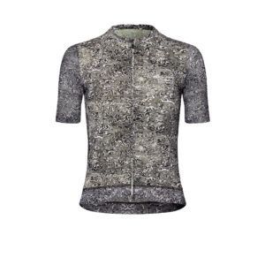 Pas Normal Studios Women's Essential Light Jersey Kurzarm Fahrradtrikot Frauen S aop grain off white