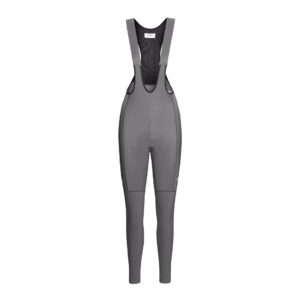 Pas Normal Studios Women's Essential Thermal Long Bibs Lange Radhose für Frauen S stonegrey