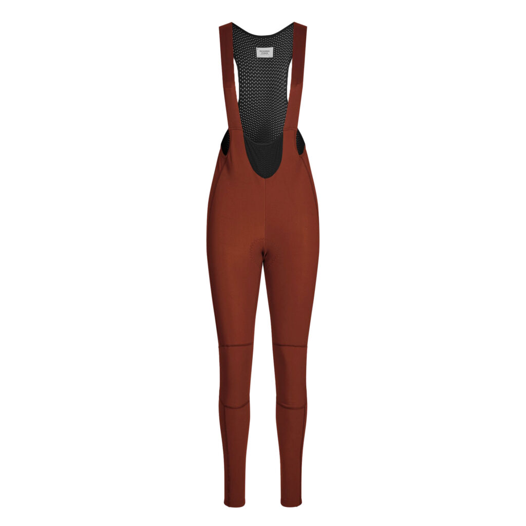Pas Normal Studios Women's Mechanism Deep Winter Long Bibs Lange Damen-Trägerhose mit Polster L mahogany