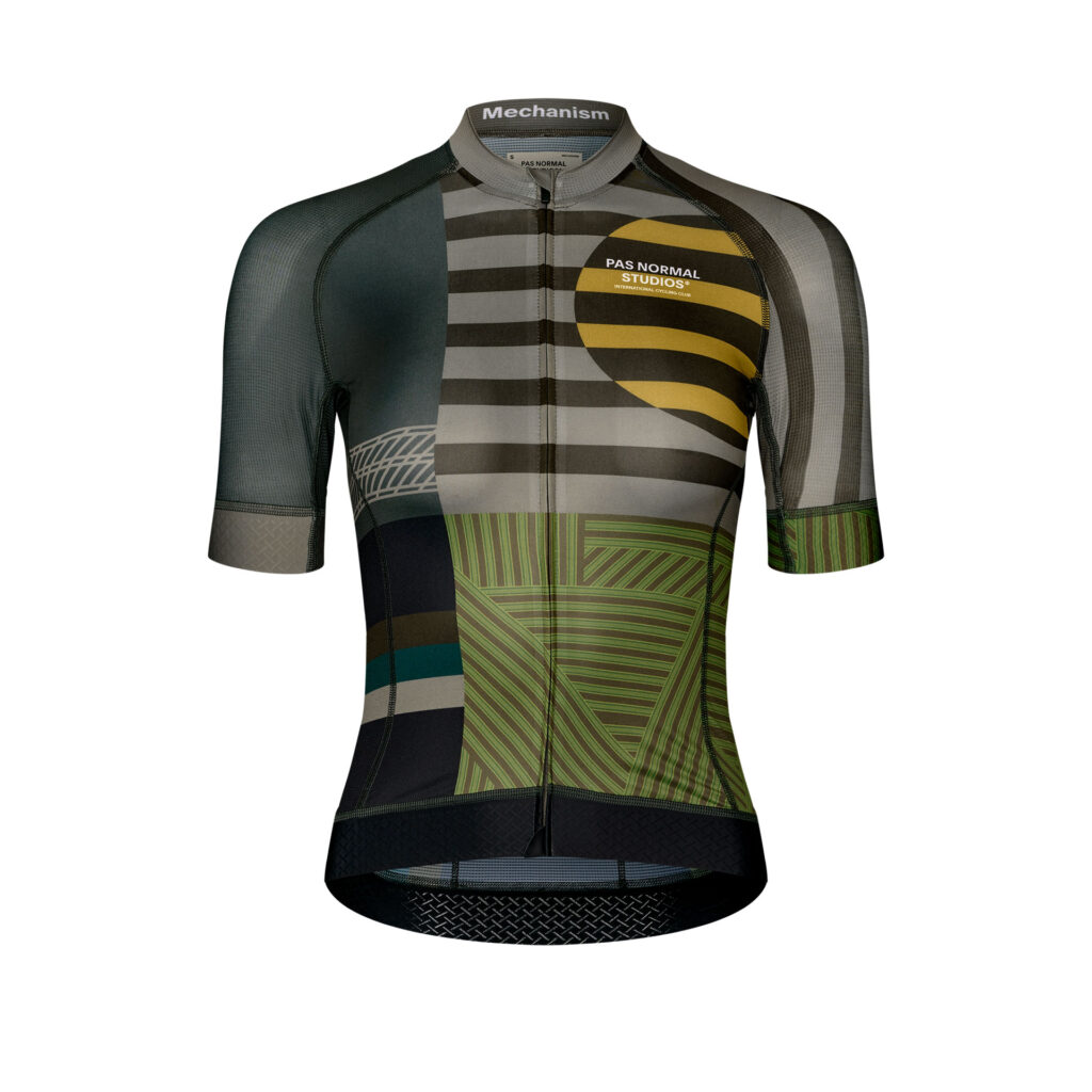 Pas Normal Studios Women's Mechanism Jersey Fahrradtrikot Frauen M aop international earth