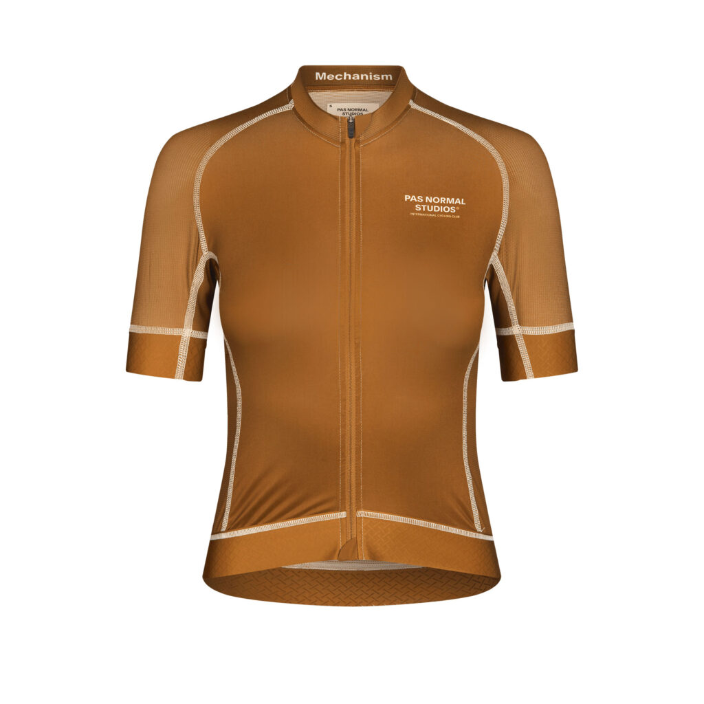 Pas Normal Studios Women's Mechanism Jersey kurzarm Fahrradtrikot Damen L dusty brown