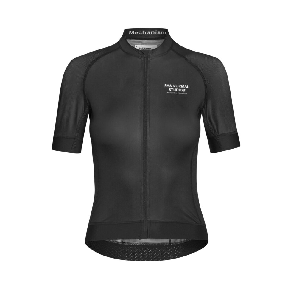 Pas Normal Studios Women's Mechanism Jersey kurzarm Fahrradtrikot Damen M black