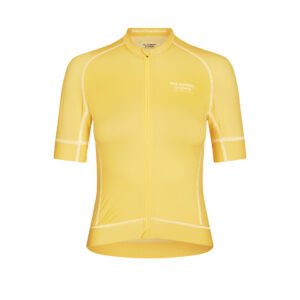 Pas Normal Studios Women's Mechanism Jersey kurzarm Fahrradtrikot Damen XS dusty yellow