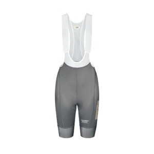 Pas Normal Studios Women's Mechanism Logo Bibs Kurze Trägerhose Frauen M medium grey
