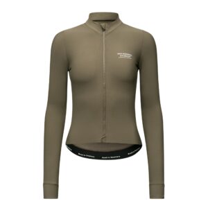 Pas Normal Studios Women's Mechanism Long Sleeve Jersey Langarm Fahrradtrikot Frauen L mud