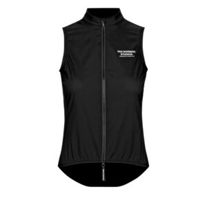 Pas Normal Studios Women's Mechanism Stow Away Gilet Fahrrad Windweste Damen XS black